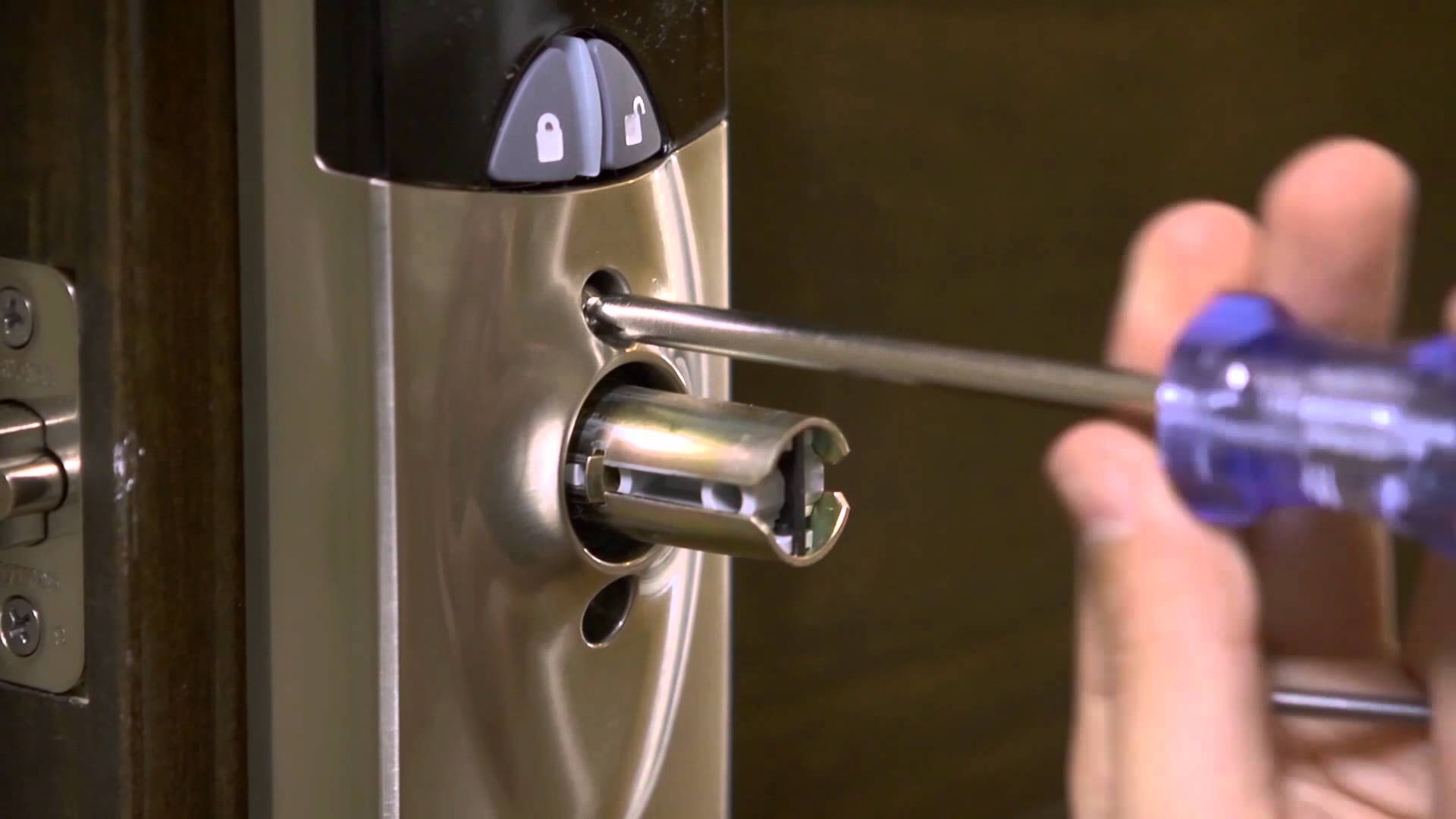 install lock